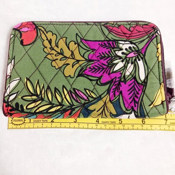 NWT Vera Bradley RFID Grab & Go Wristlet, Autumn Leaves, Approx. 7" X 4" - Picture 15 of 16